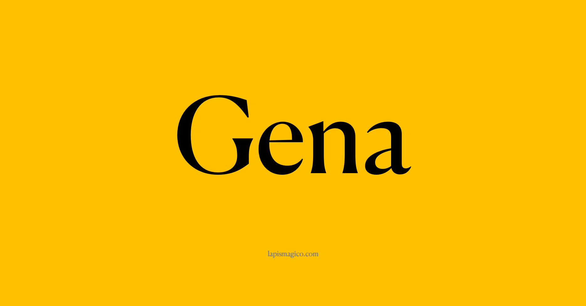 Nome Gena