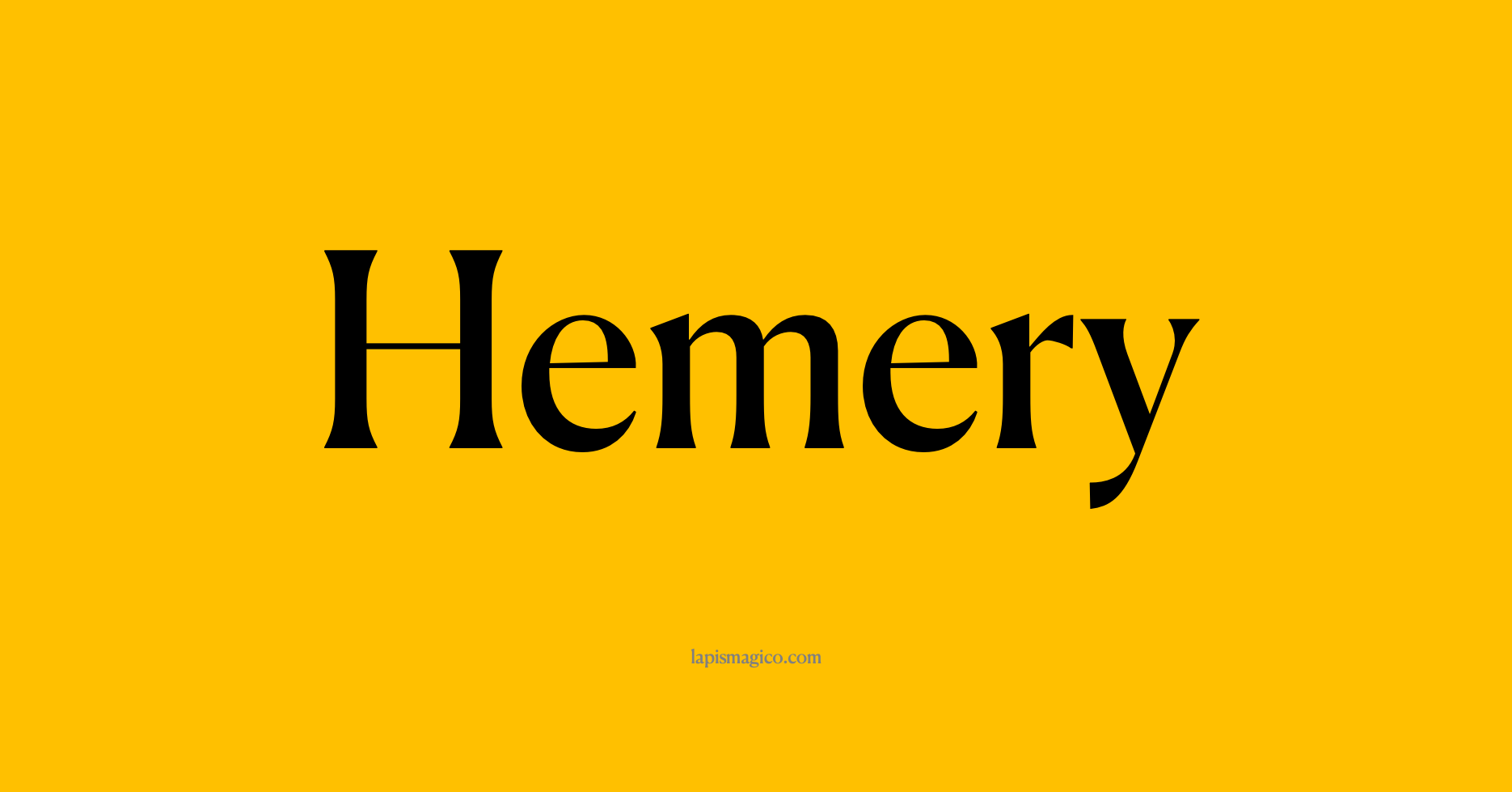 Nome Hemery