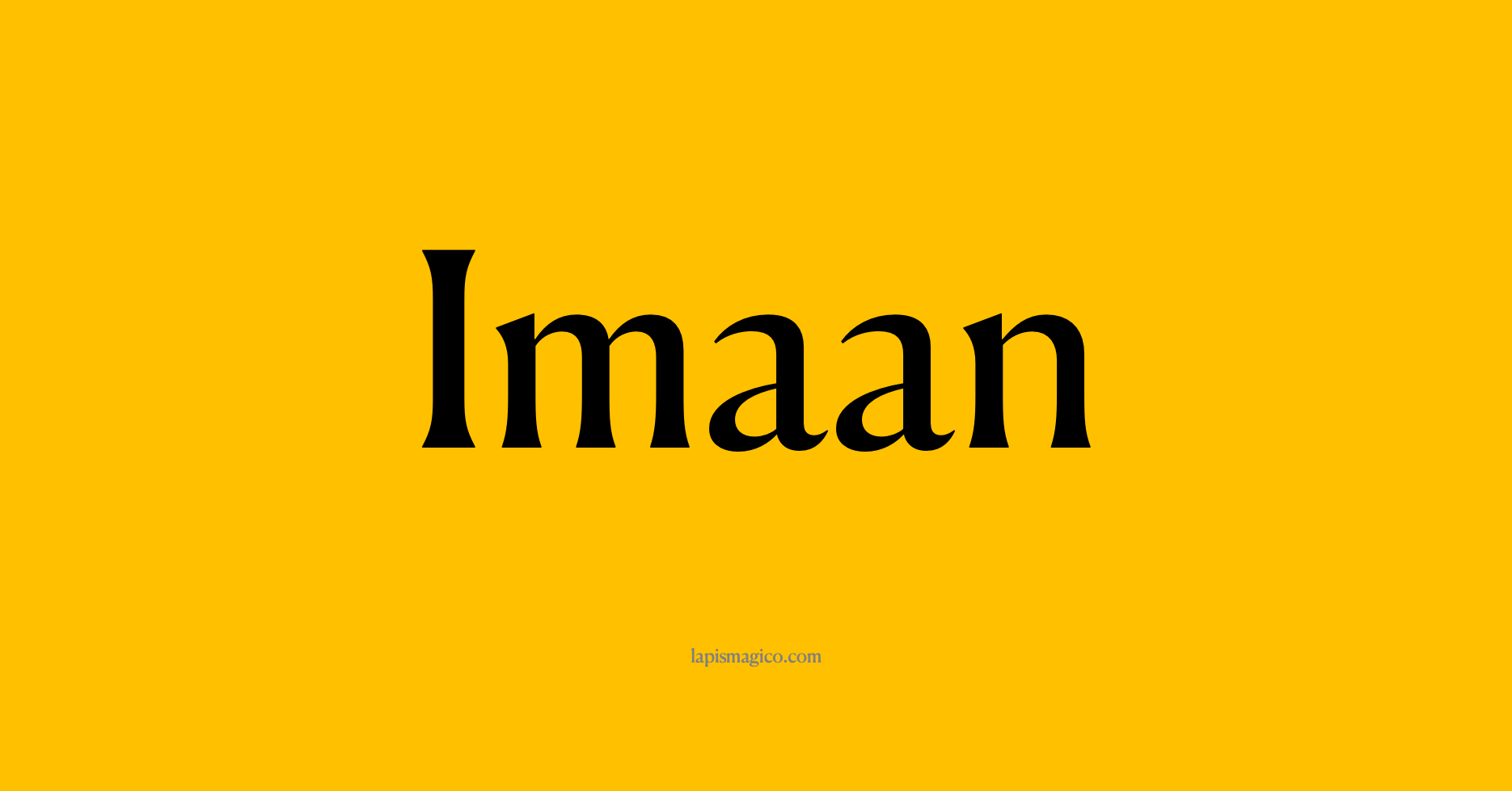 Nome Imaan