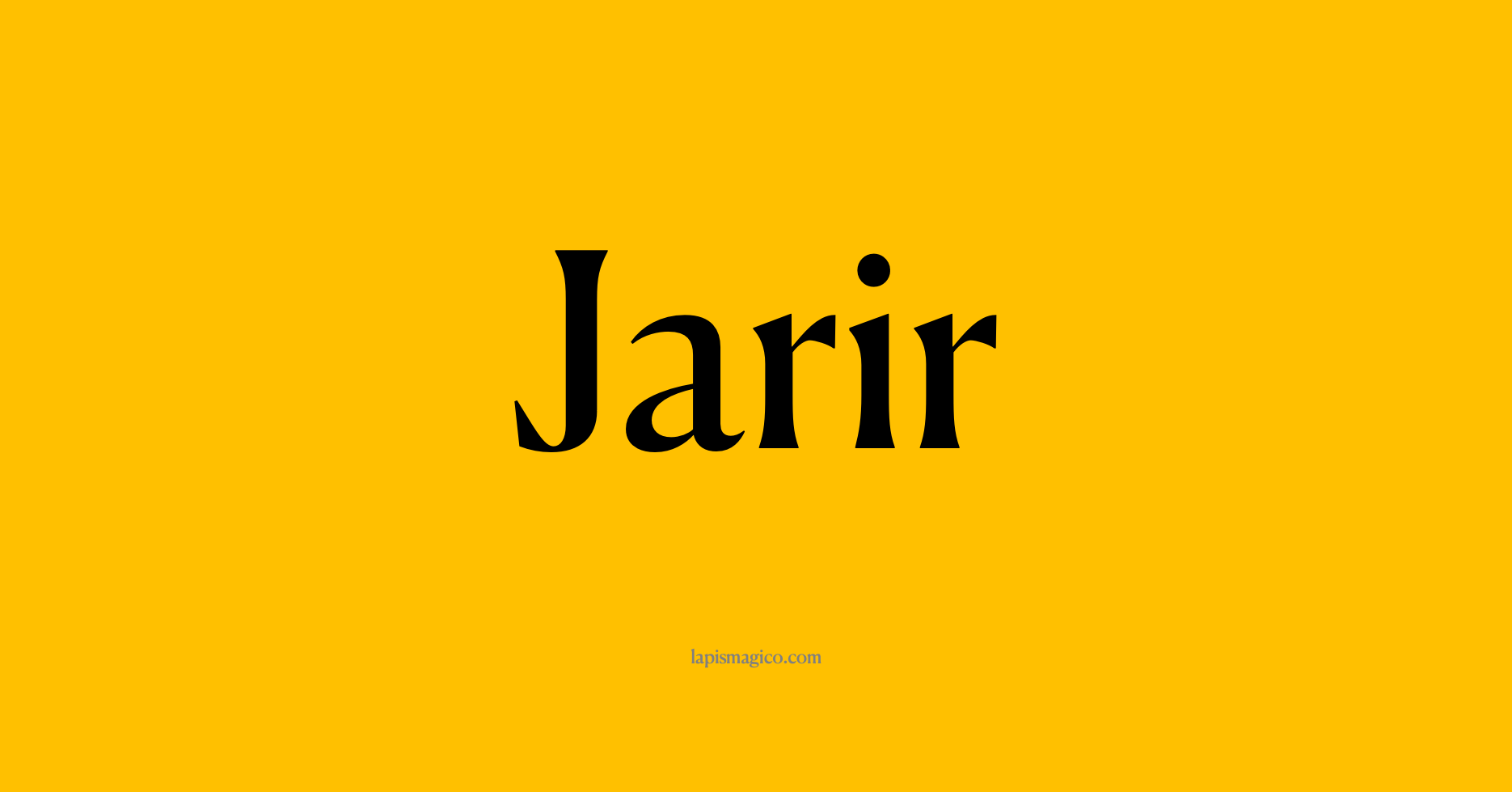 Nome Jarir