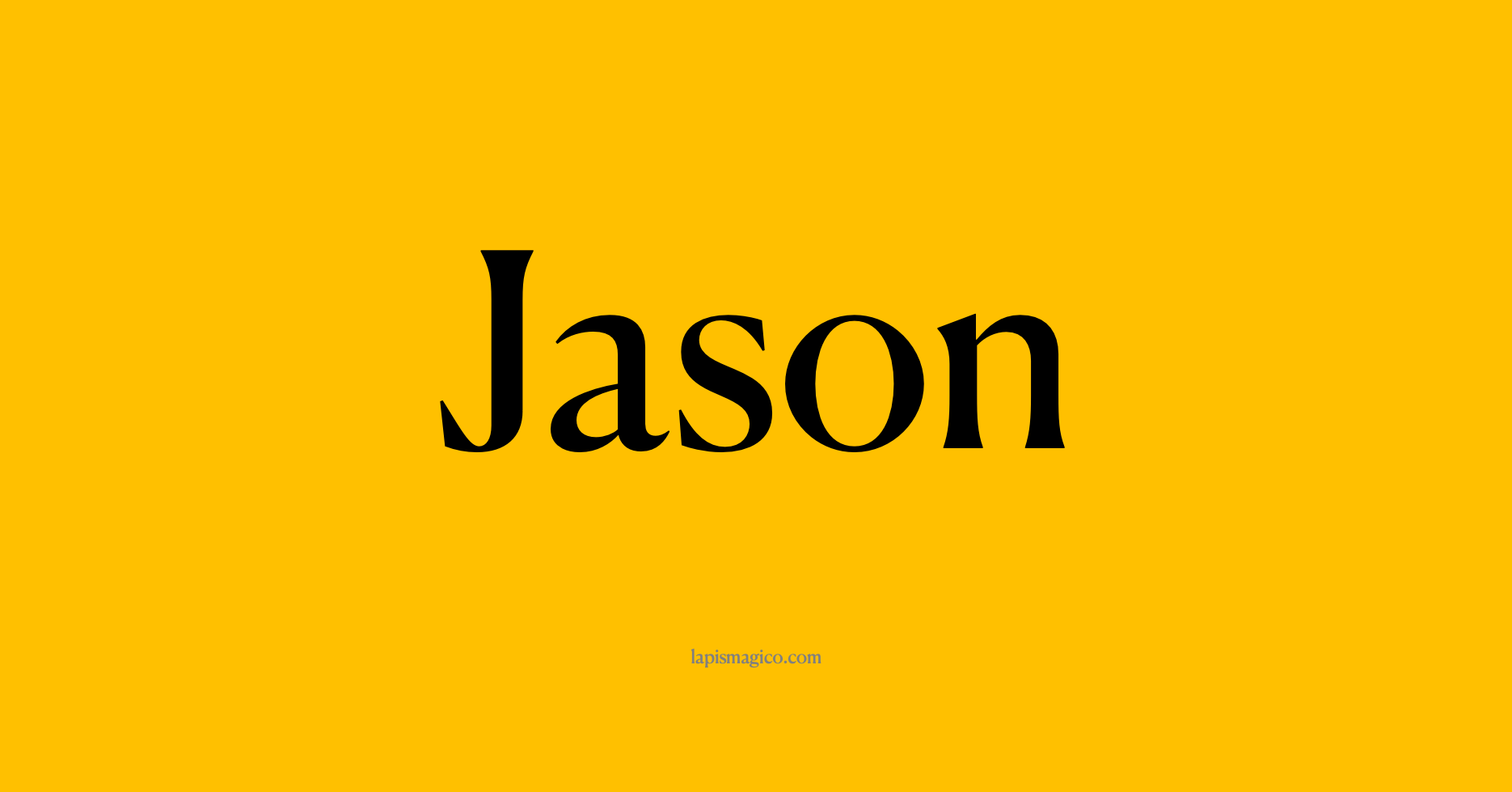 Nome Jason