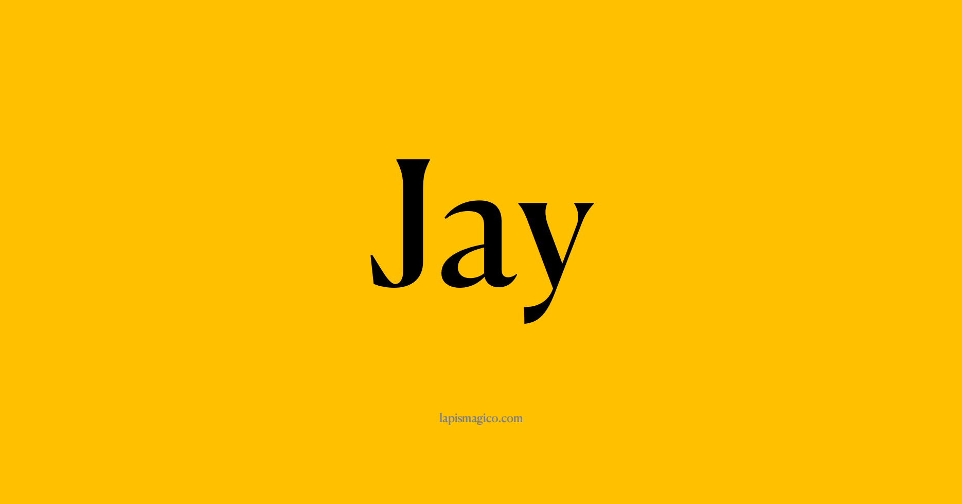 Nome Jay