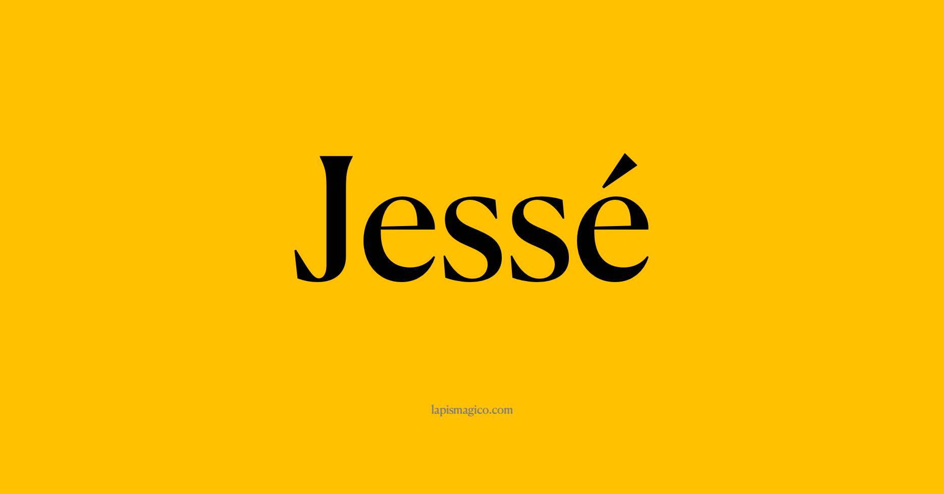 Nome Jessé