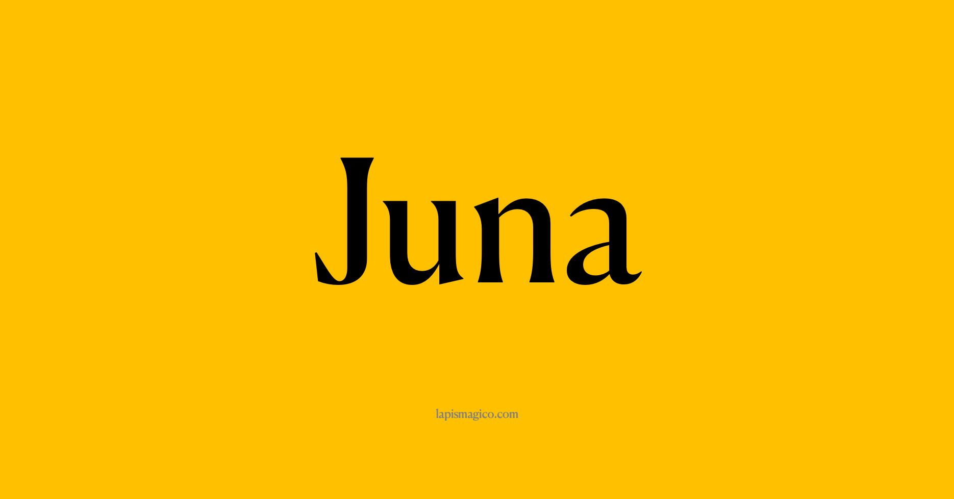 Nome Juna