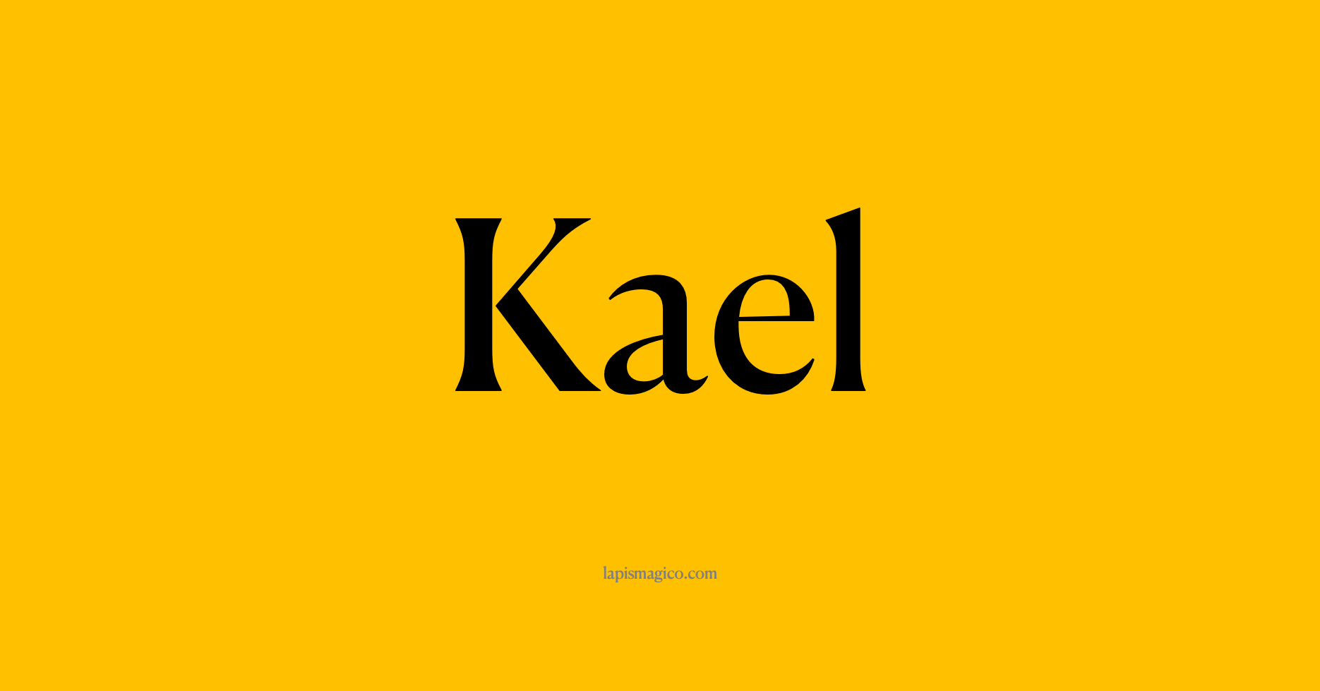 Nome Kael
