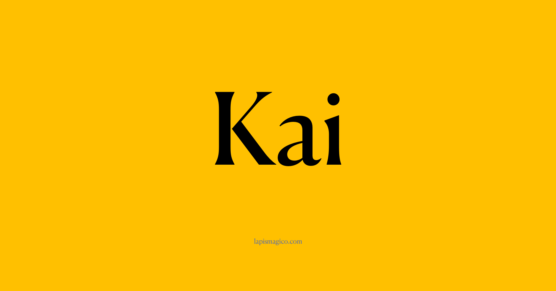 Nome Kai