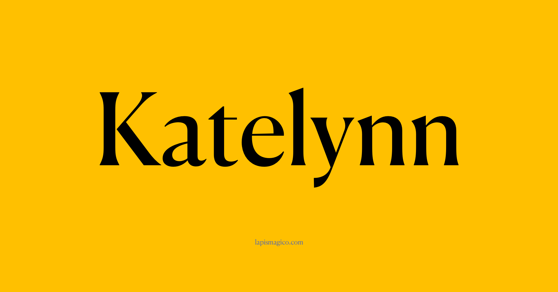 Nome Katelynn