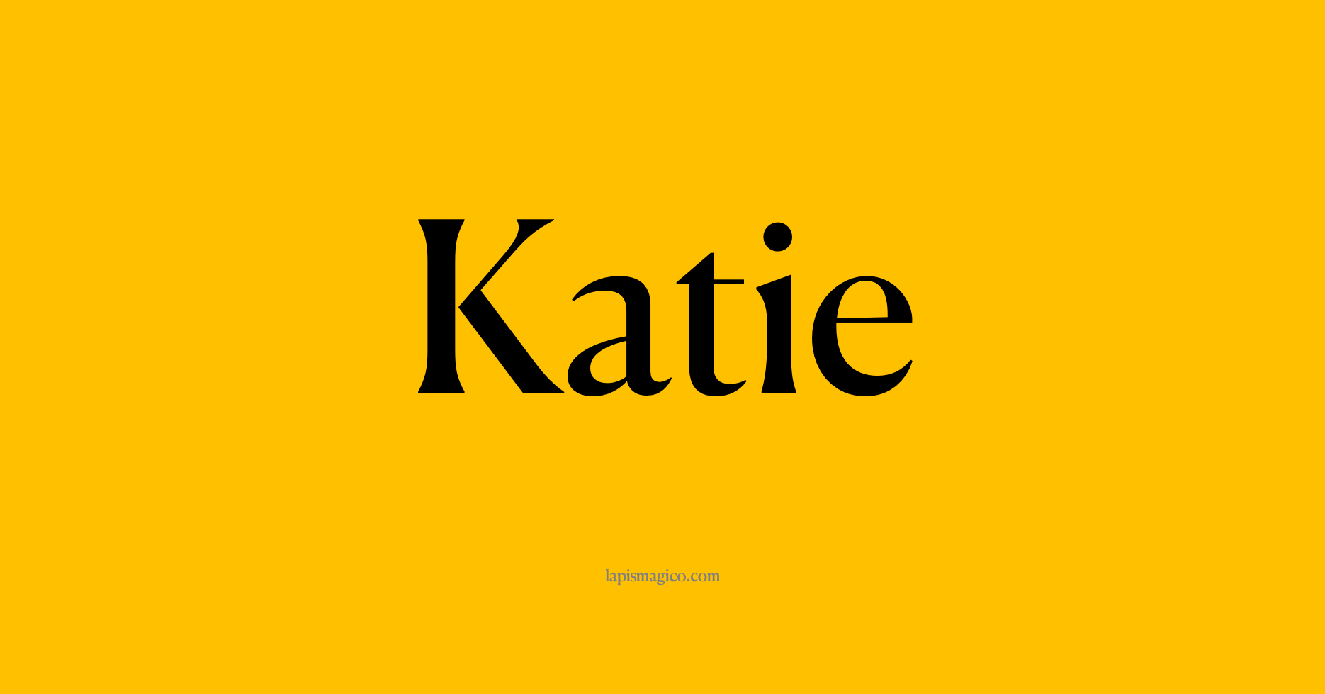 Nome Katie