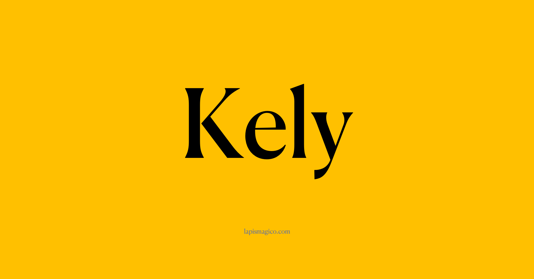 Nome Kely