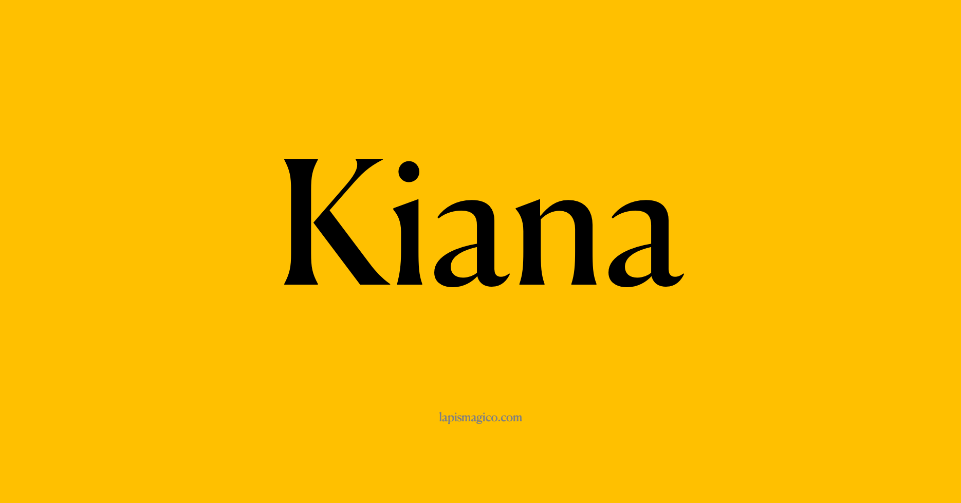 Nome Kiana