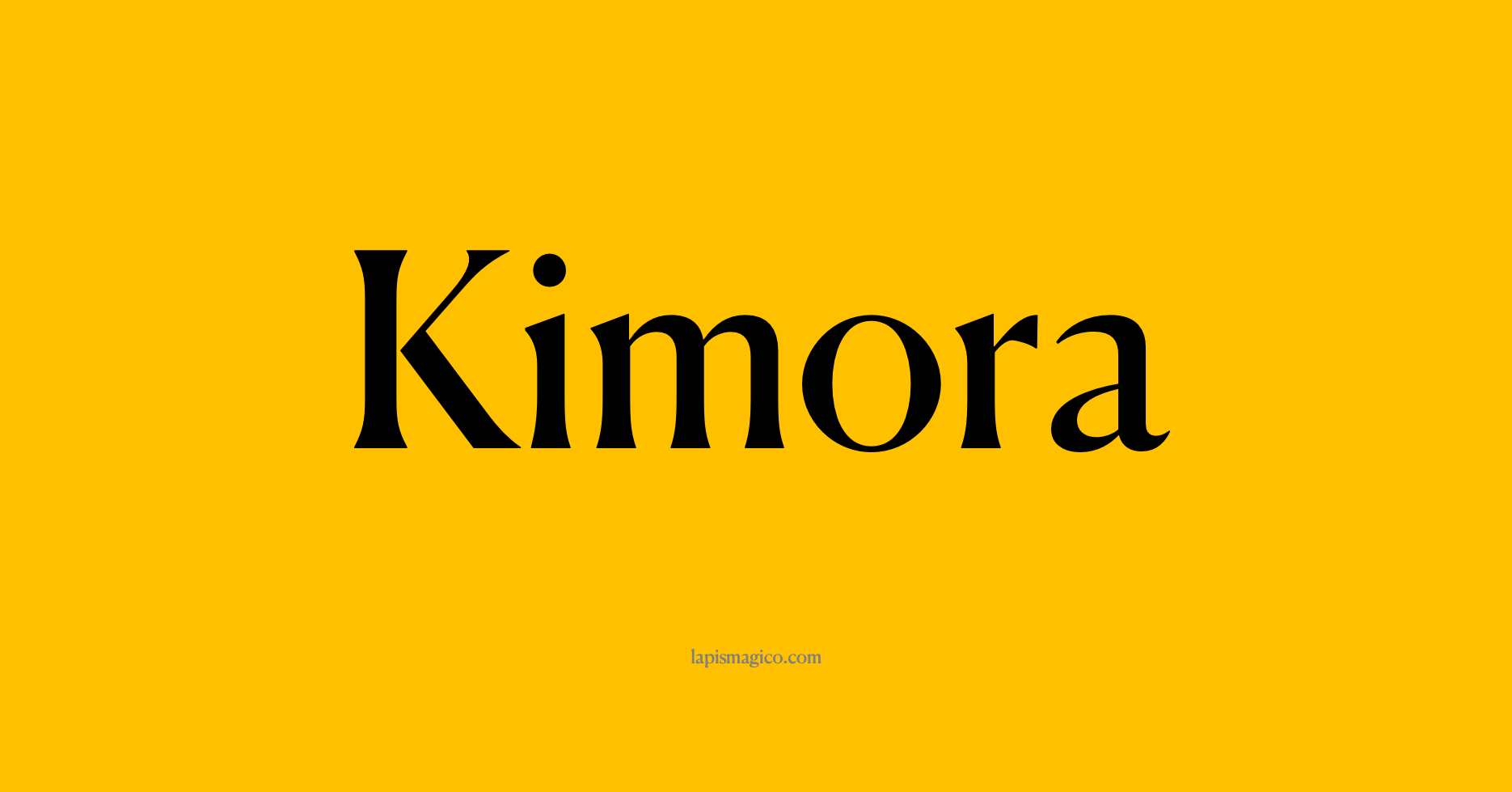 Nome Kimora
