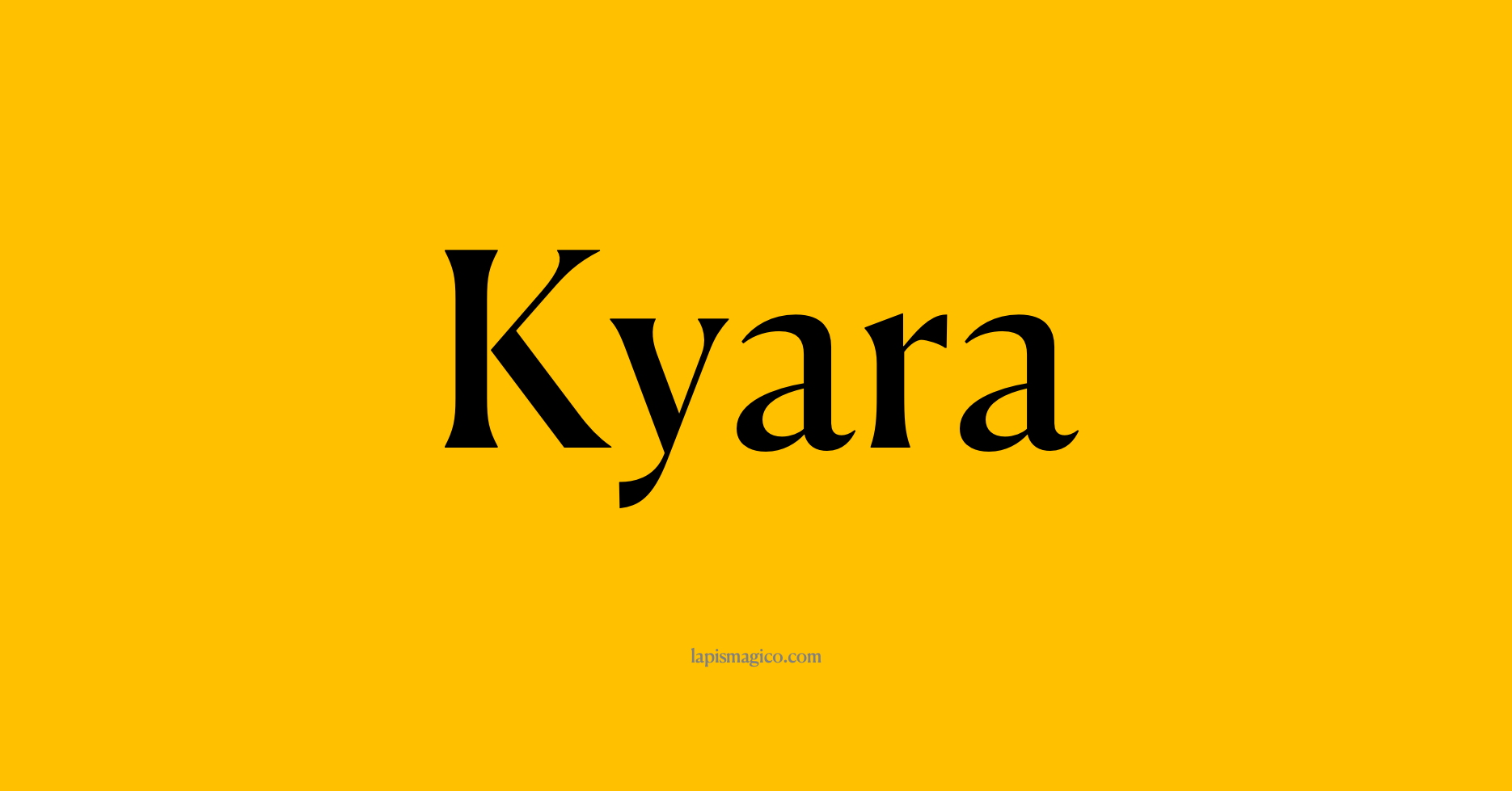 Nome Kyara