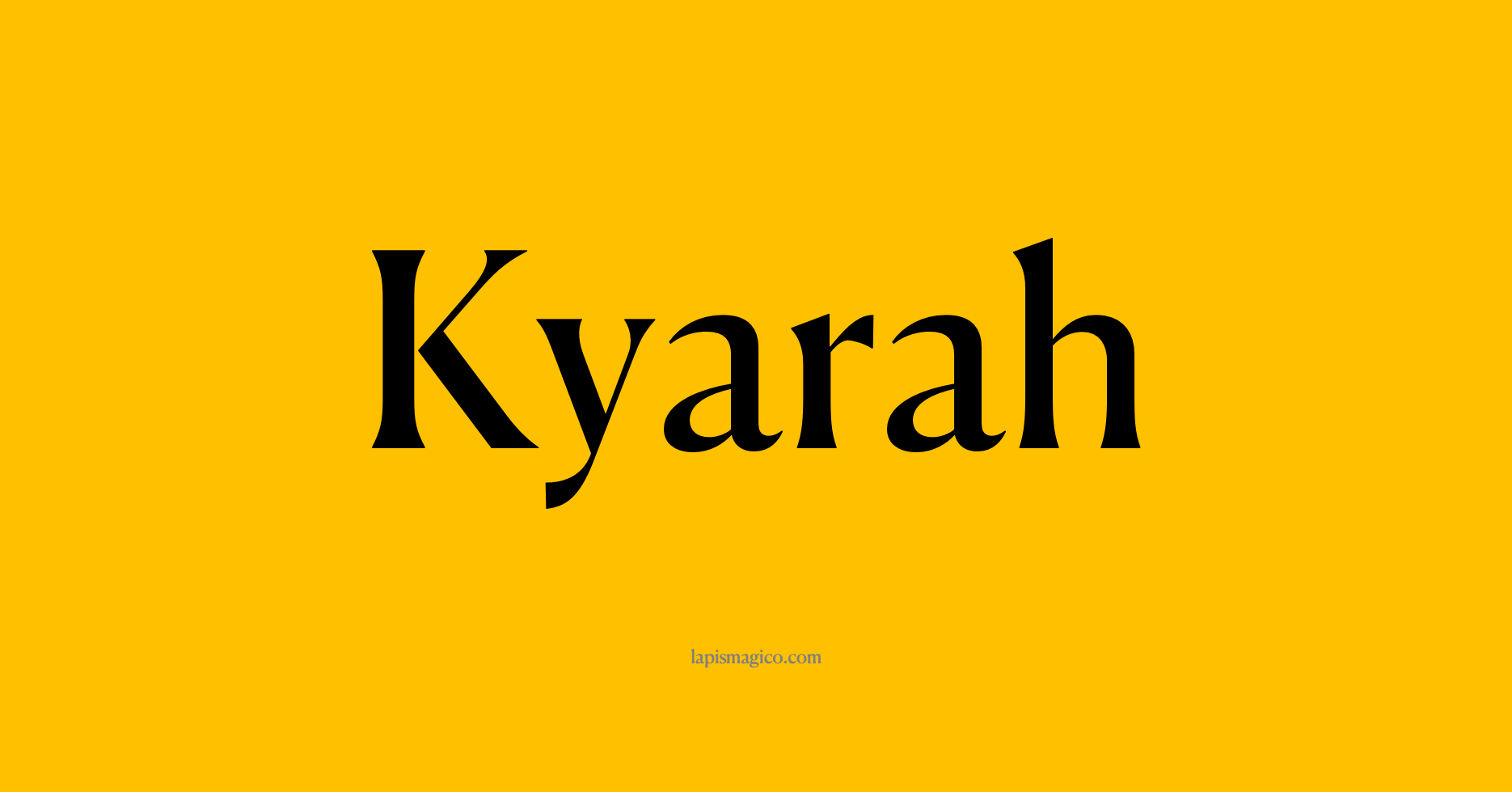 Nome Kyarah