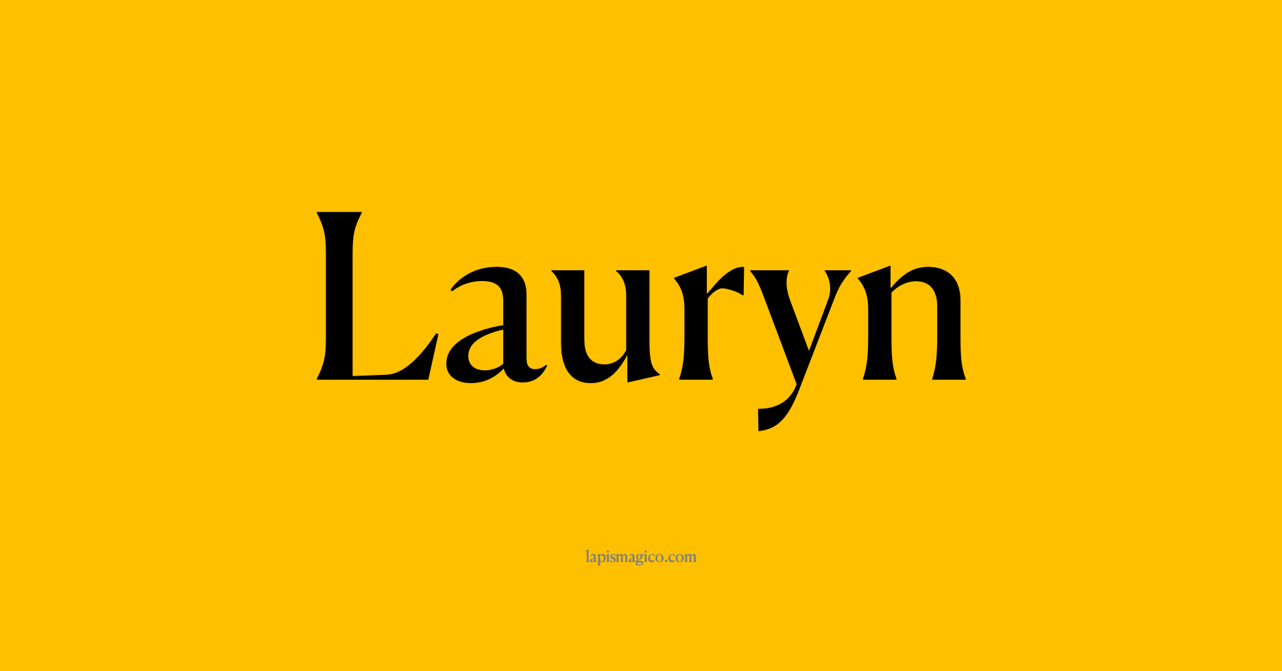 Nome Lauryn