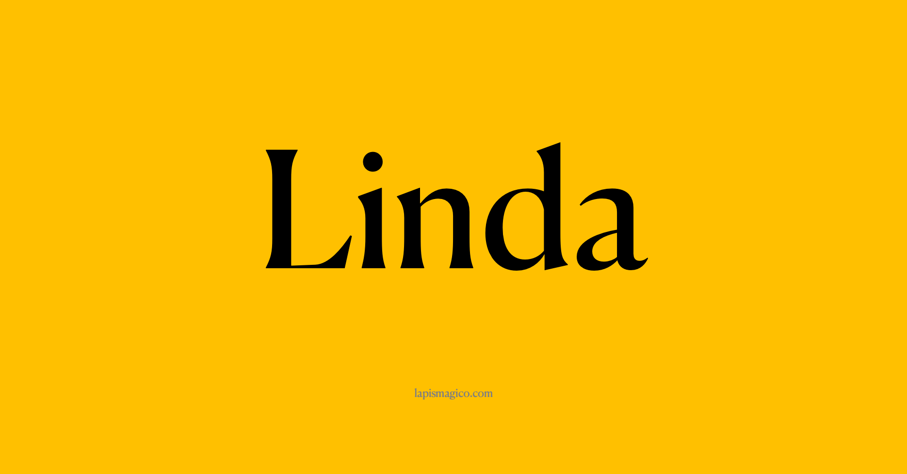 Nome Linda