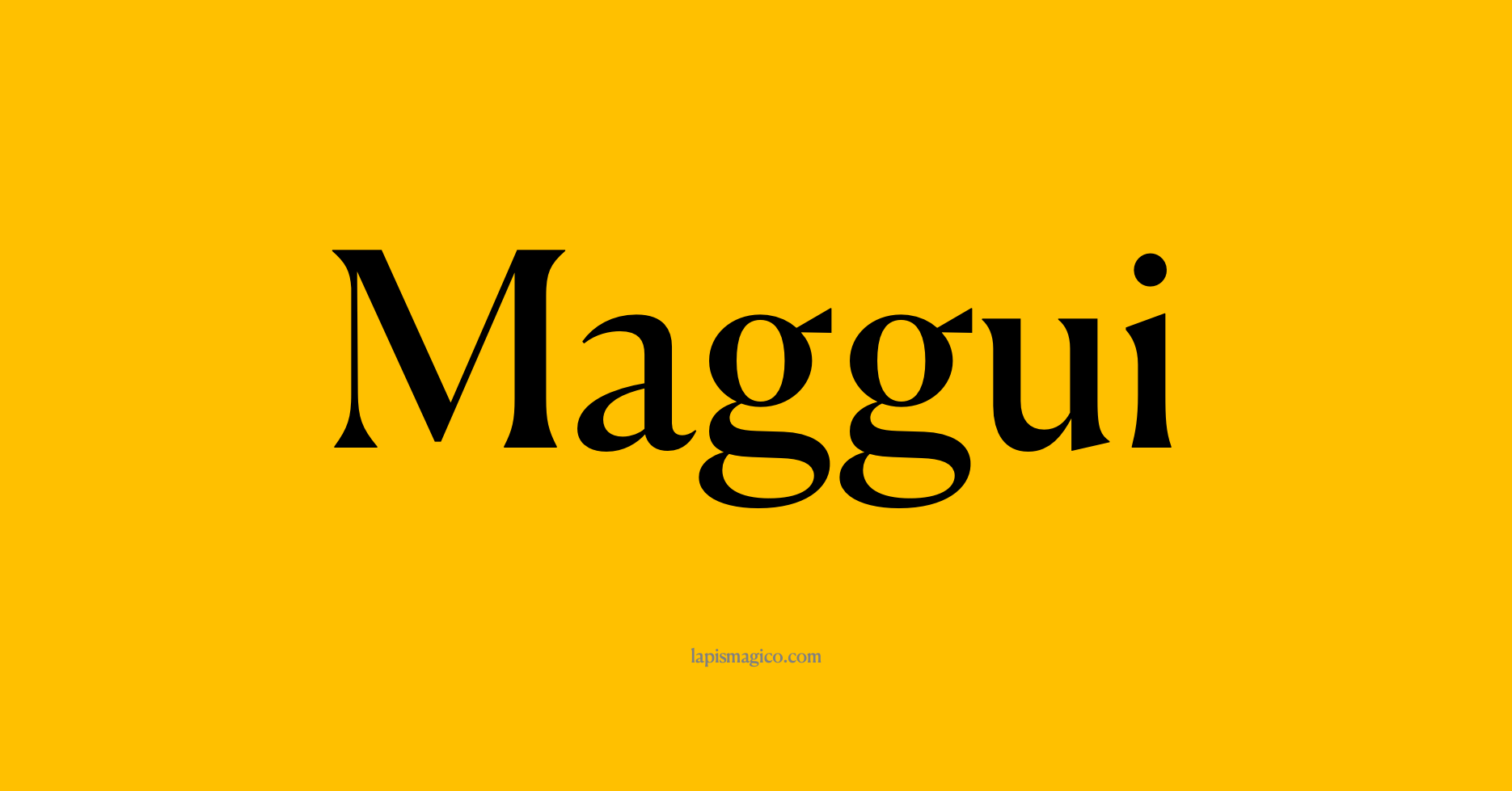 Nome Maggui