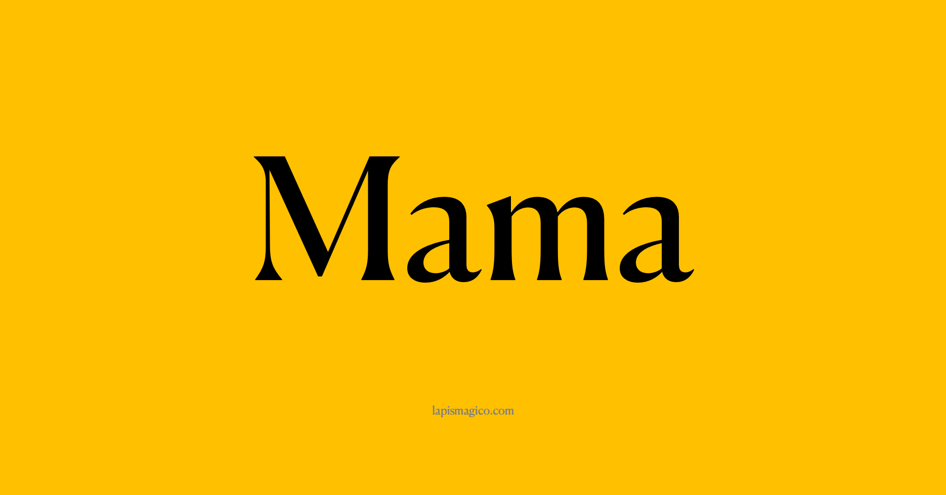 Nome Mama