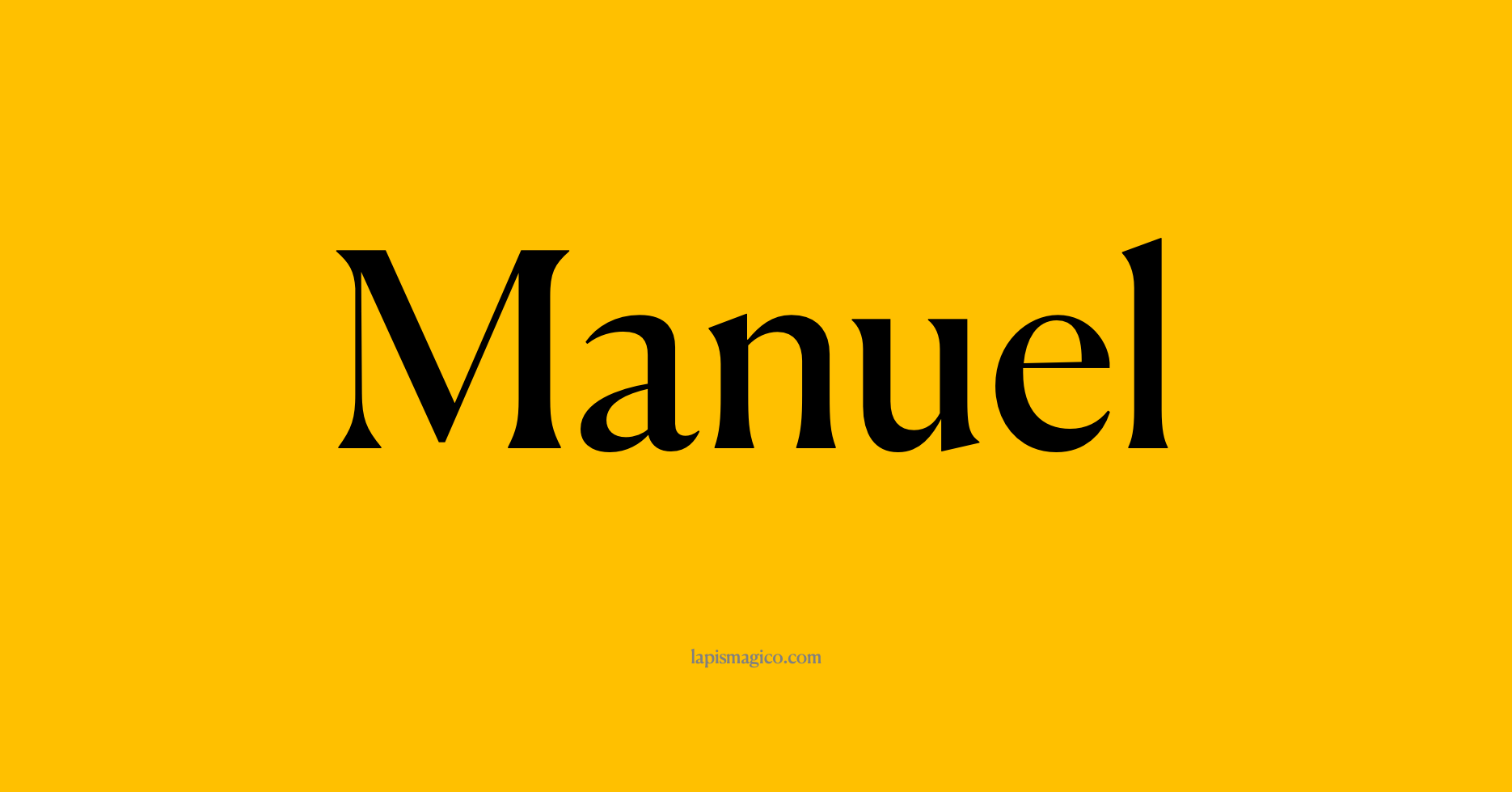 Nome Manuel