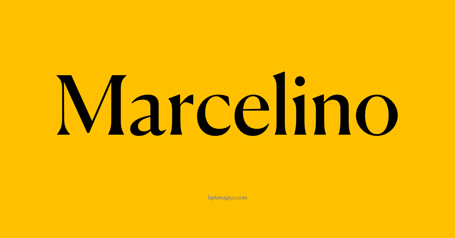 Nome Marcelino