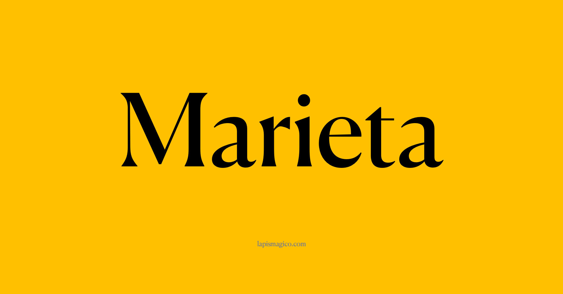Nome Marieta