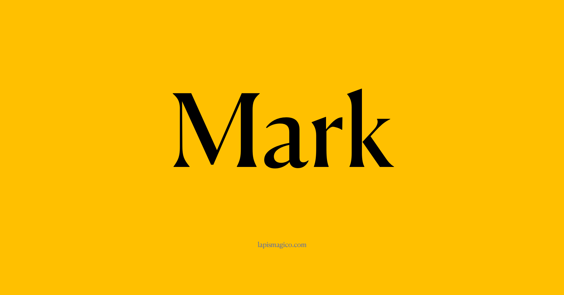 Nome Mark