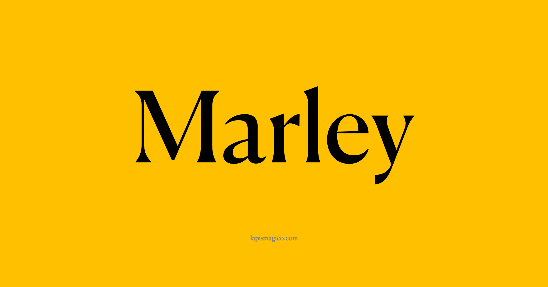 Nome Marley