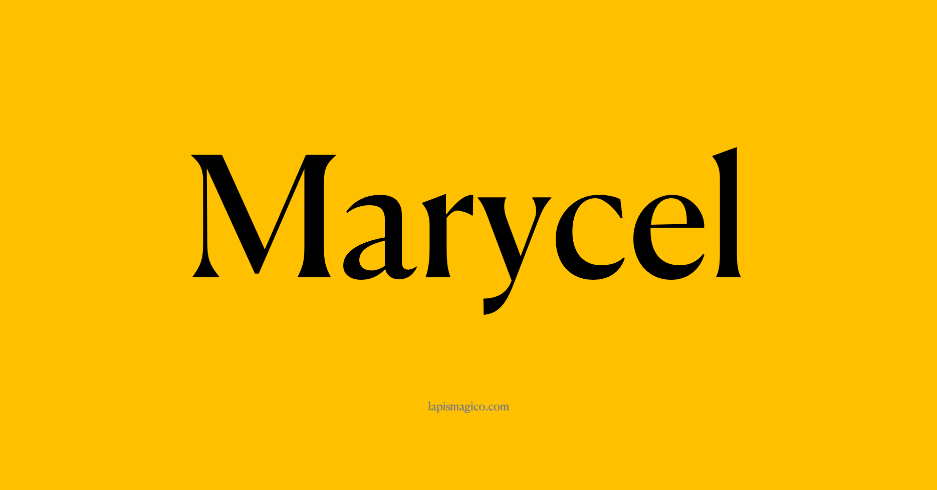 Nome Marycel