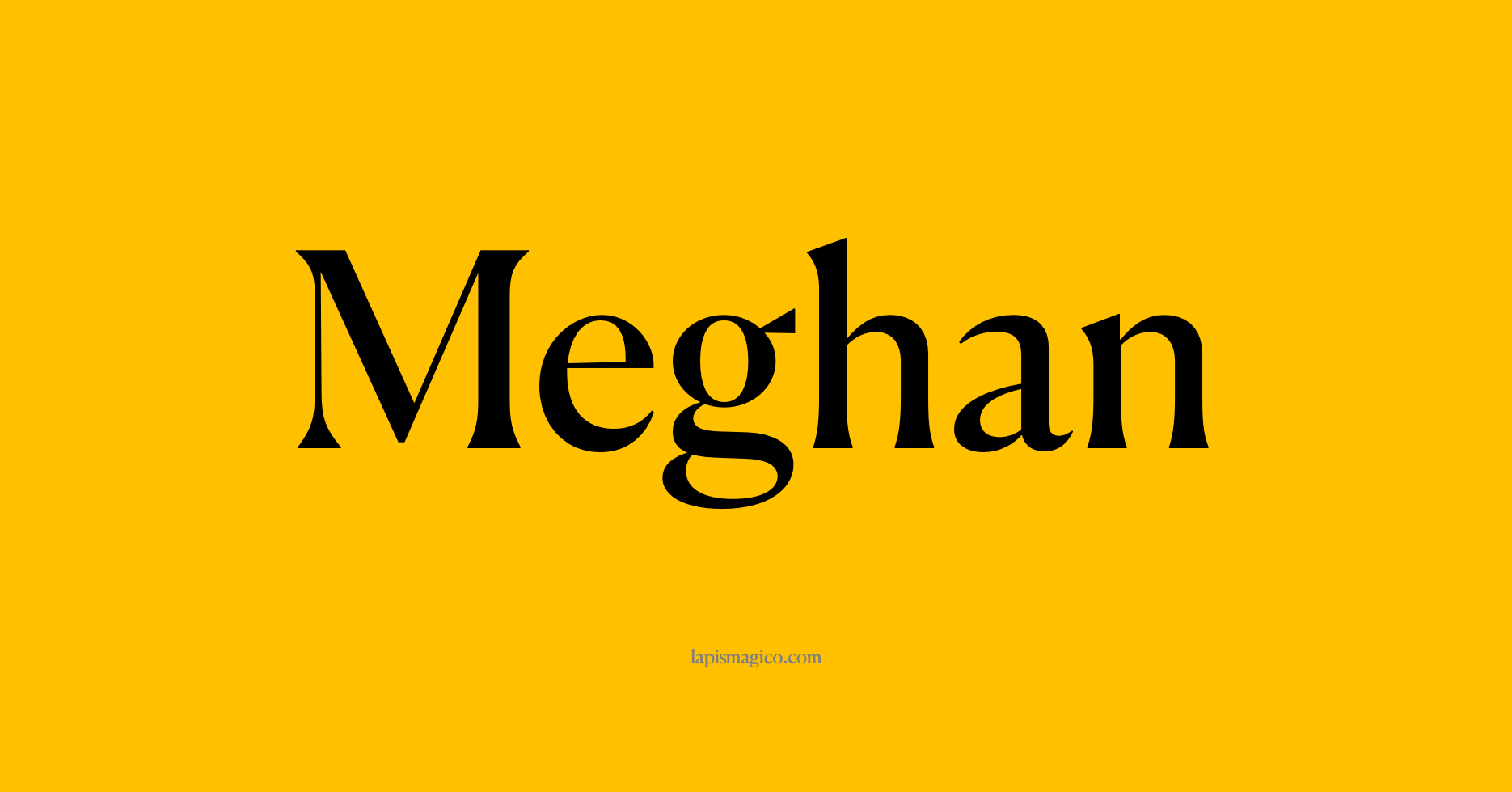 Nome Meghan