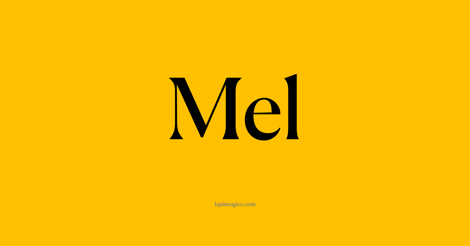 Nome Mel