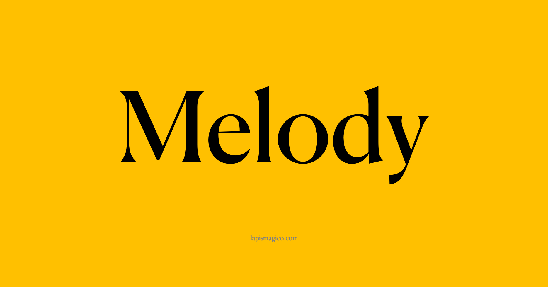 Nome Melody