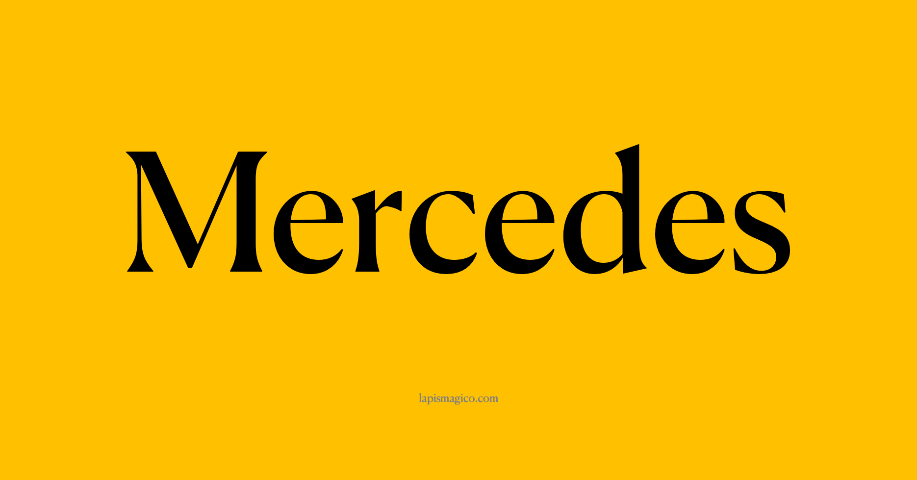 Nome Mercedes