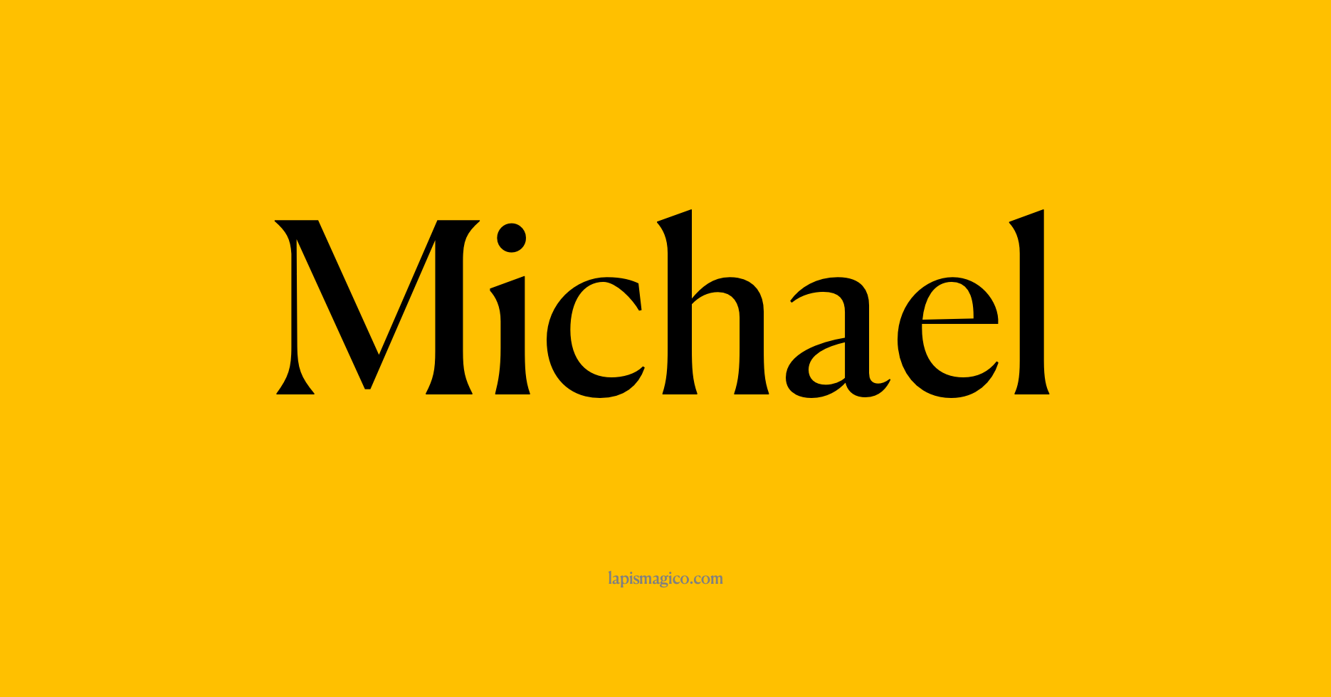 Nome Michael
