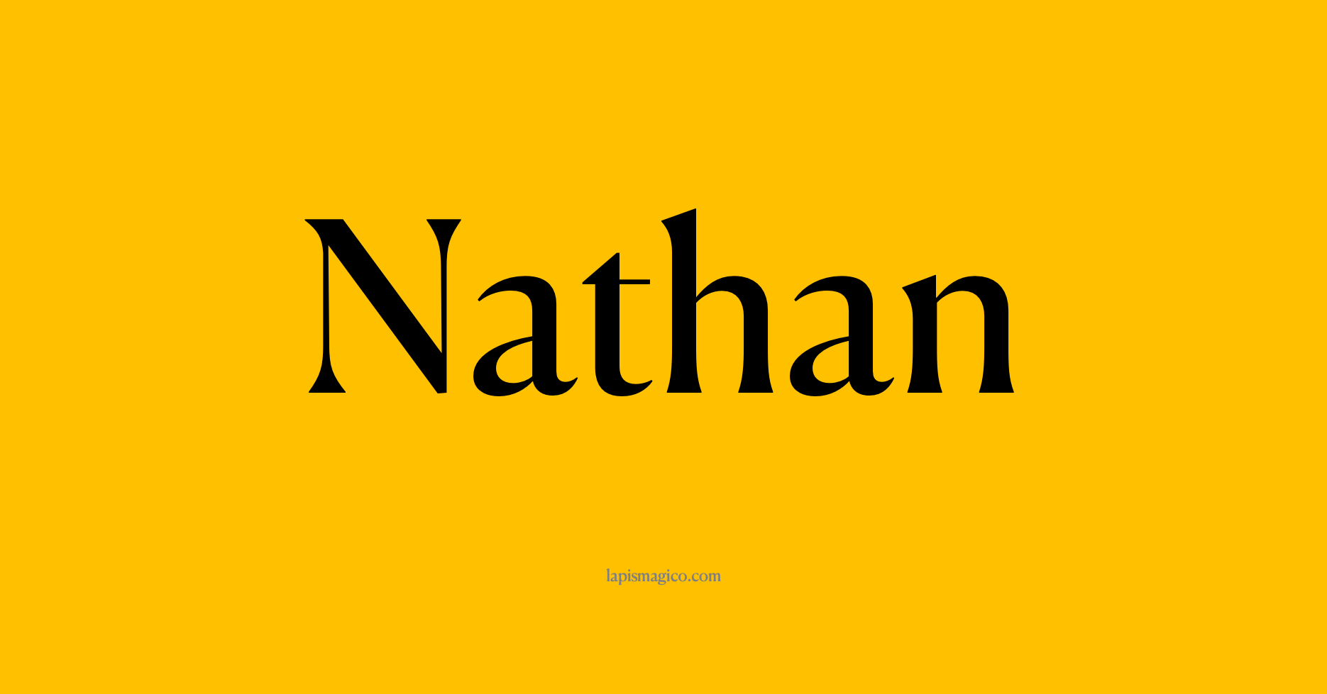 Nome Nathan