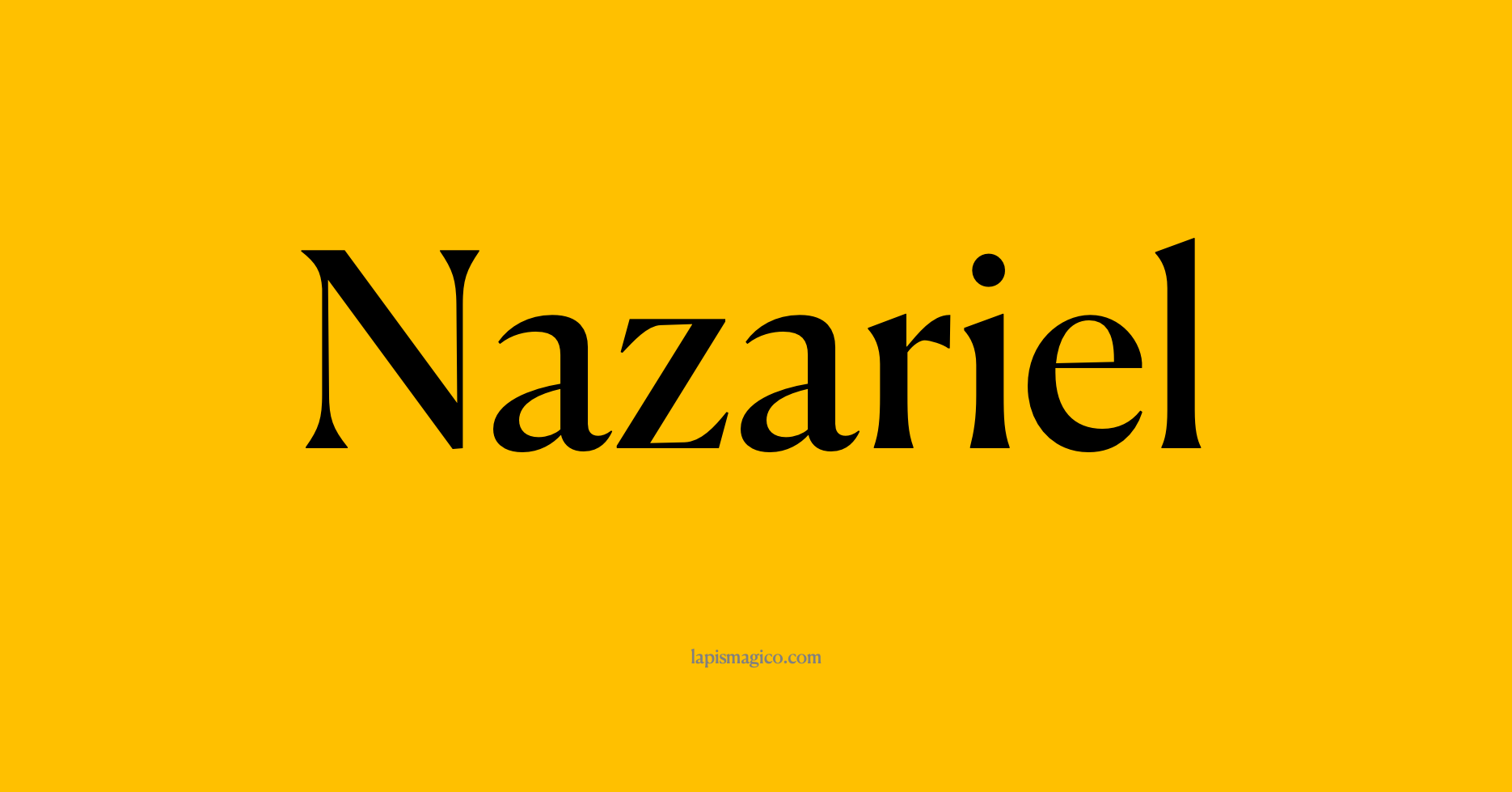 Nome Nazariel