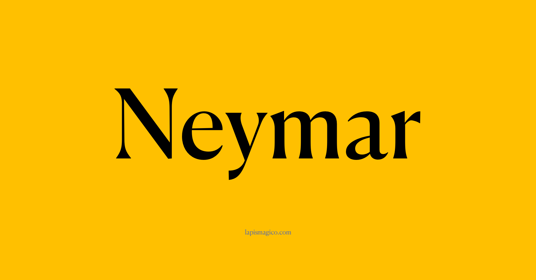 Nome Neymar