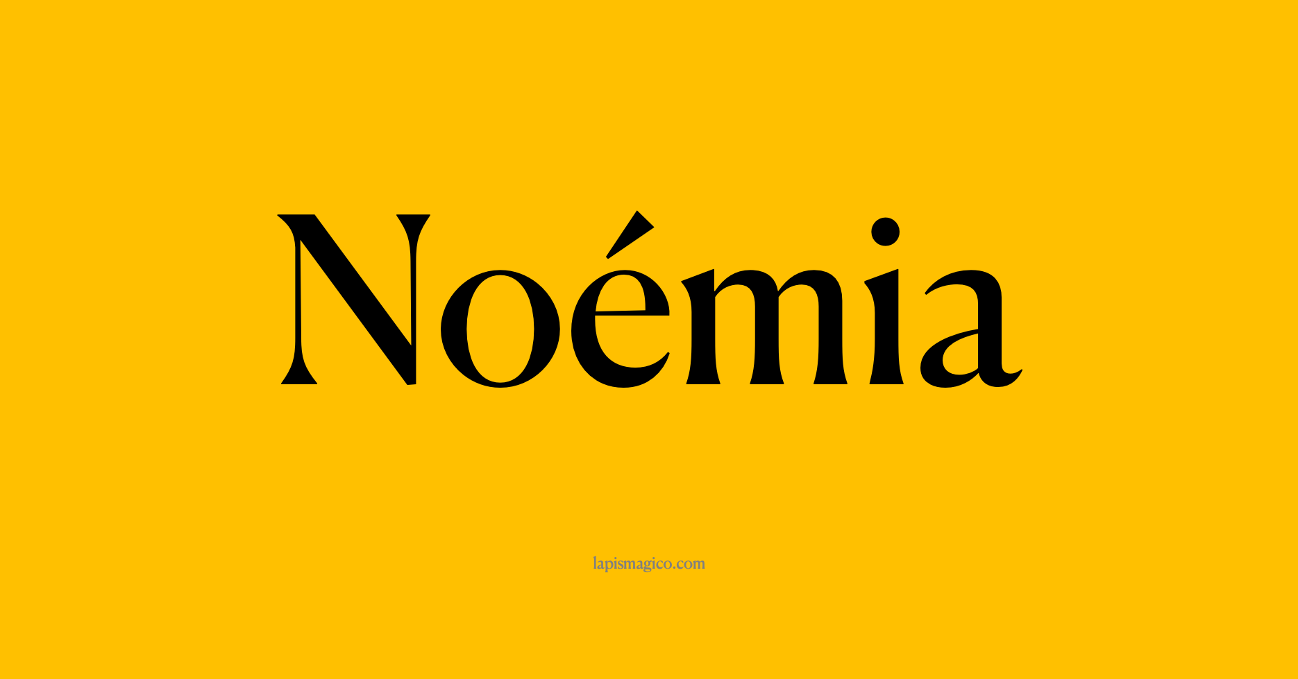 Nome Noémia