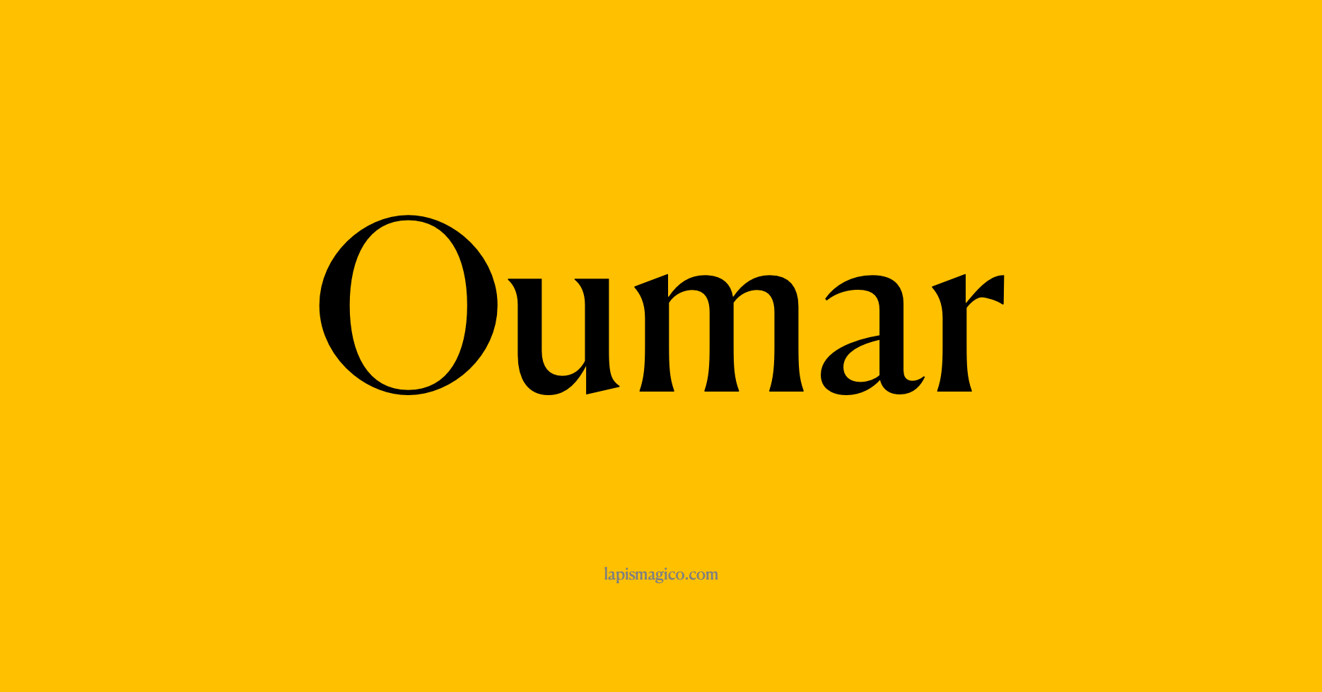 Nome Oumar
