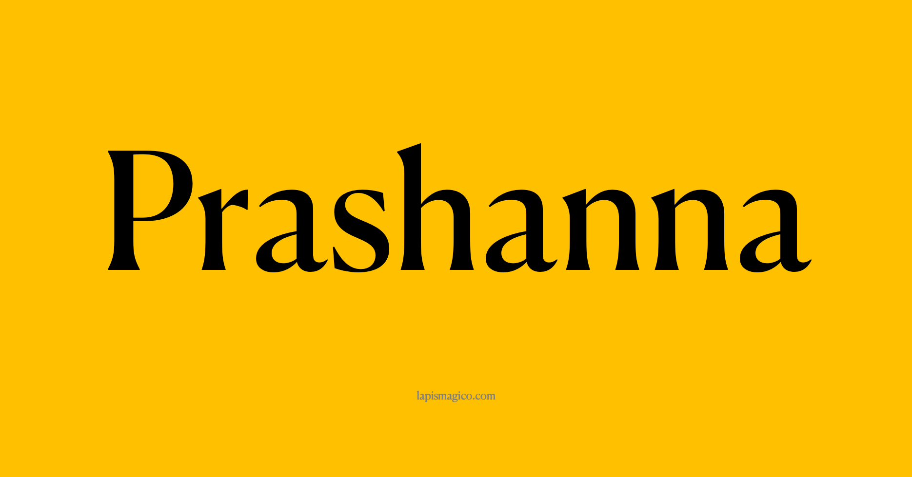 Nome Prashanna