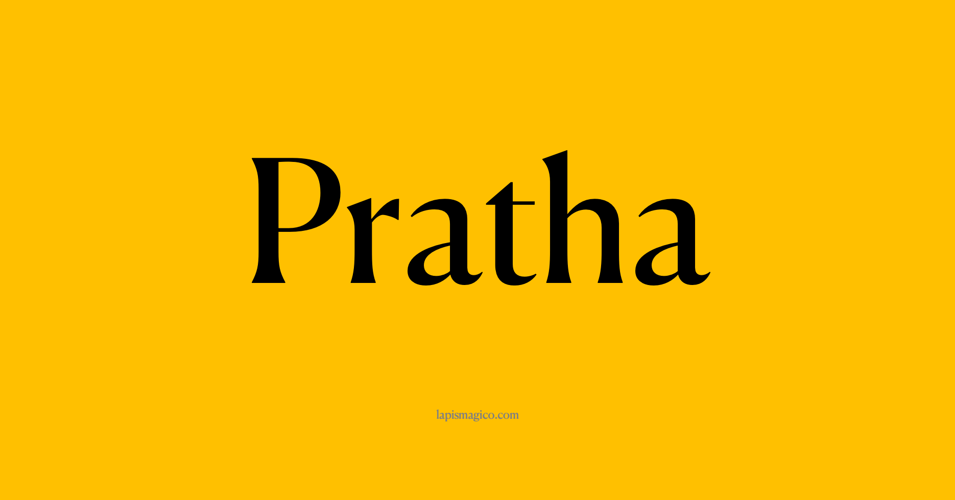Nome Pratha
