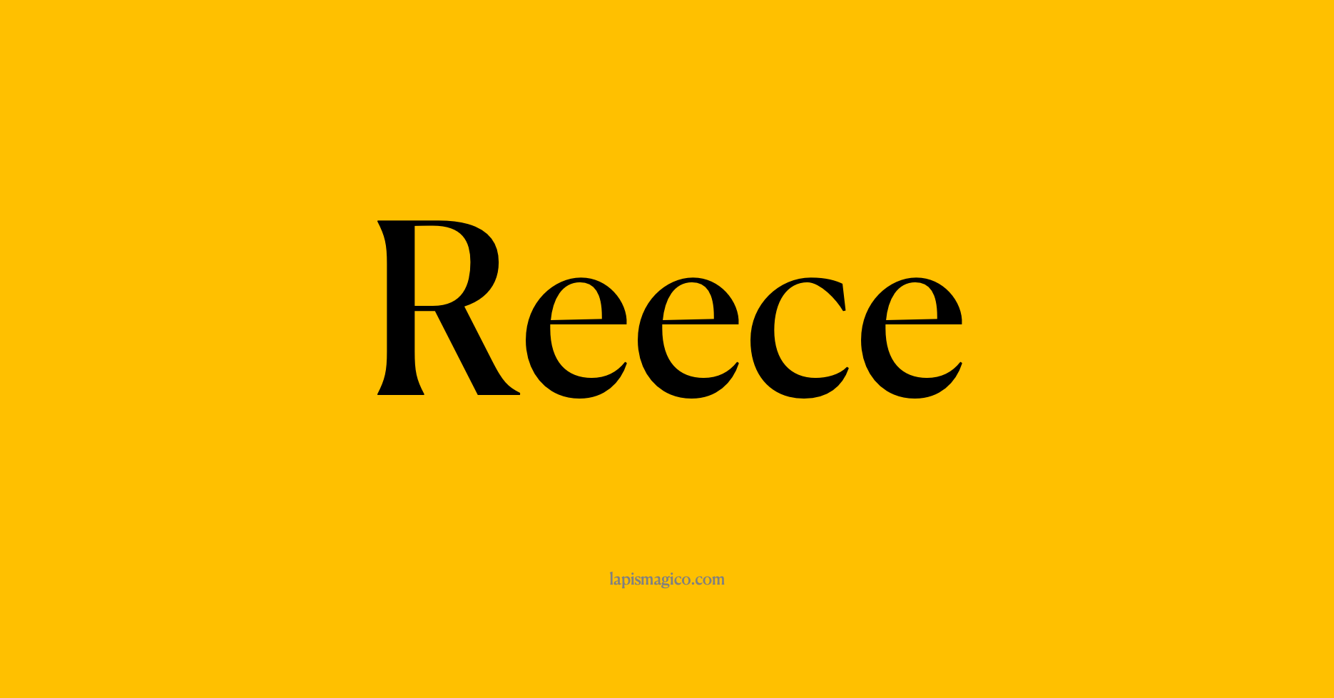 Nome Reece
