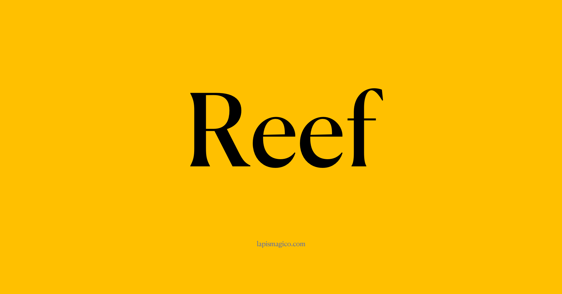 Nome Reef