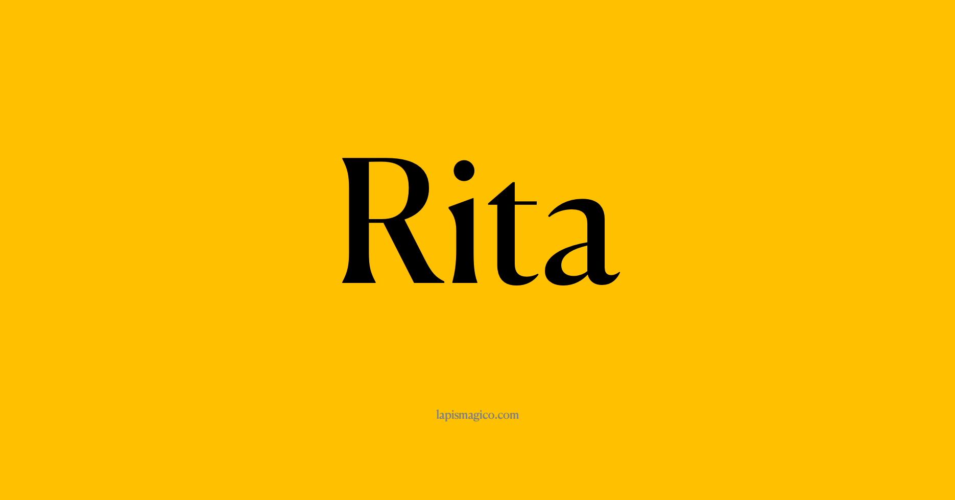 Nome Rita