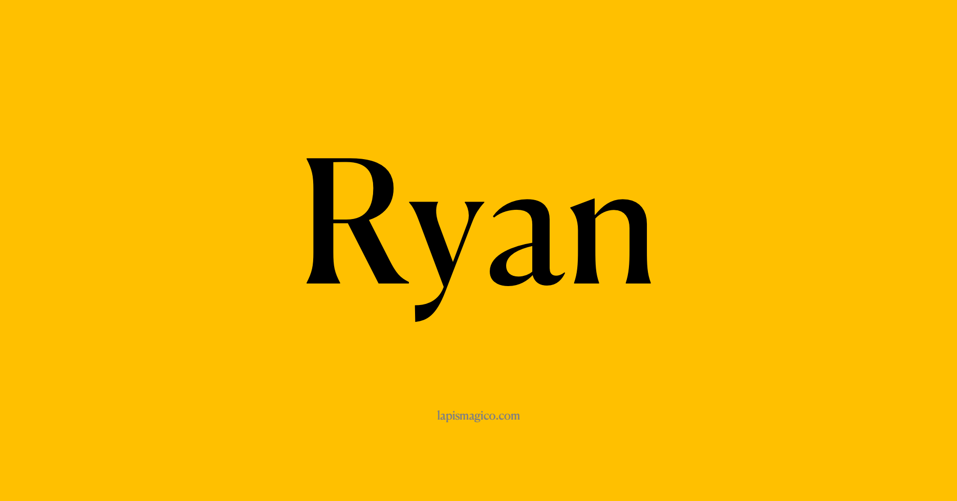 Nome Ryan