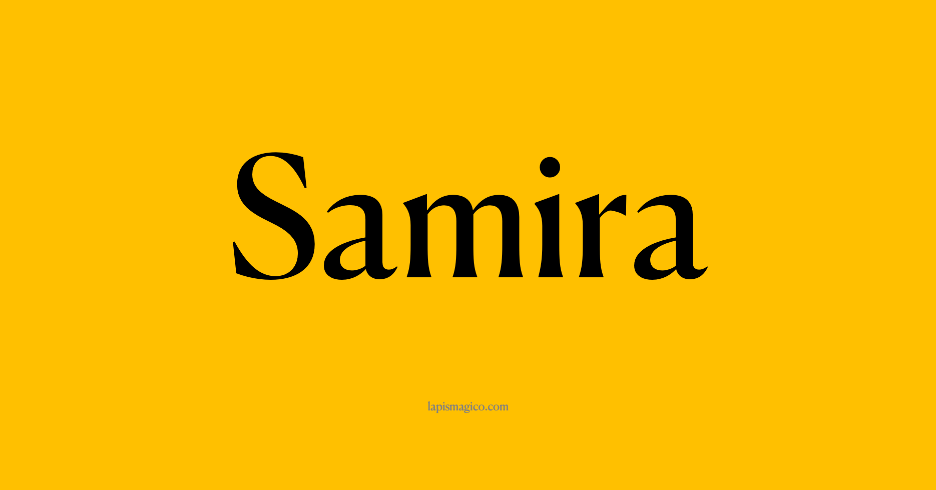 Nome Samira