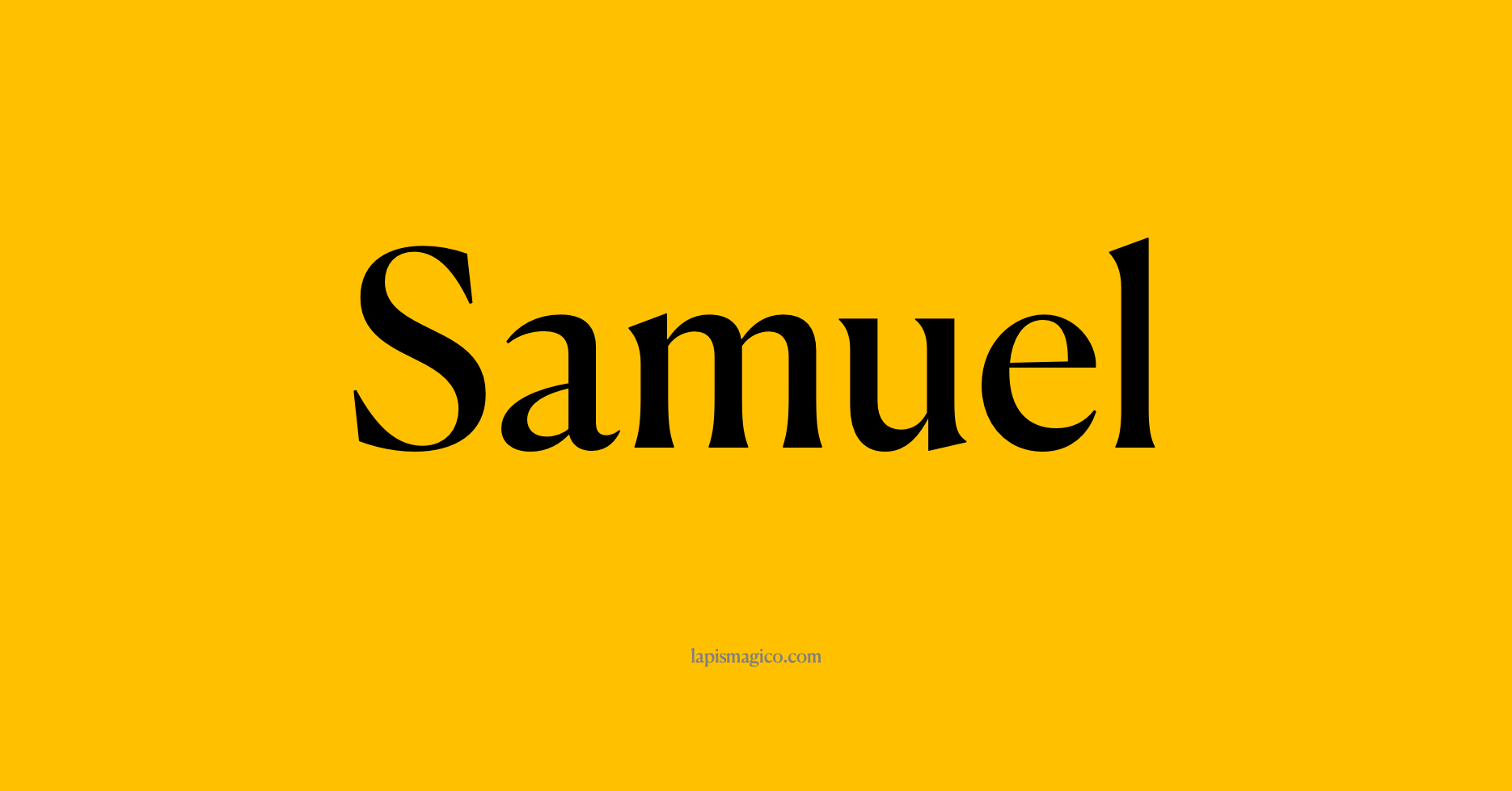 Nome Samuel