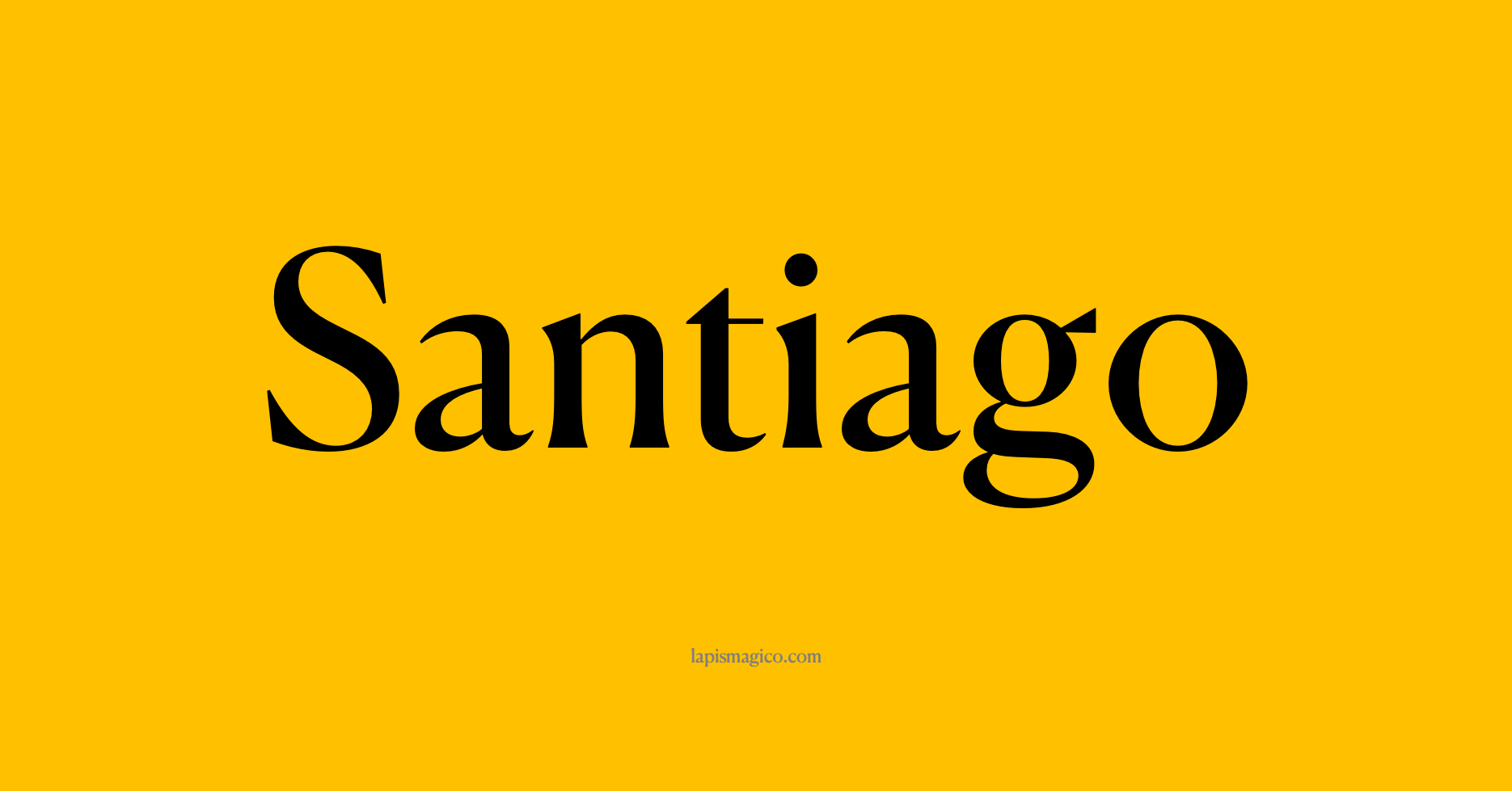 Nome Santiago