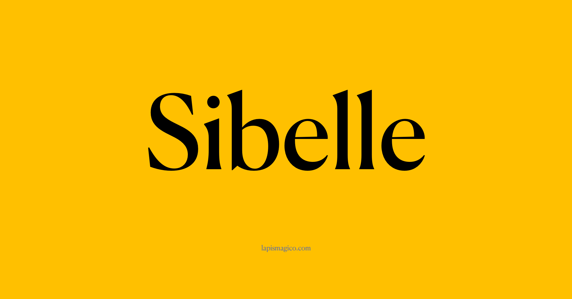 Nome Sibelle