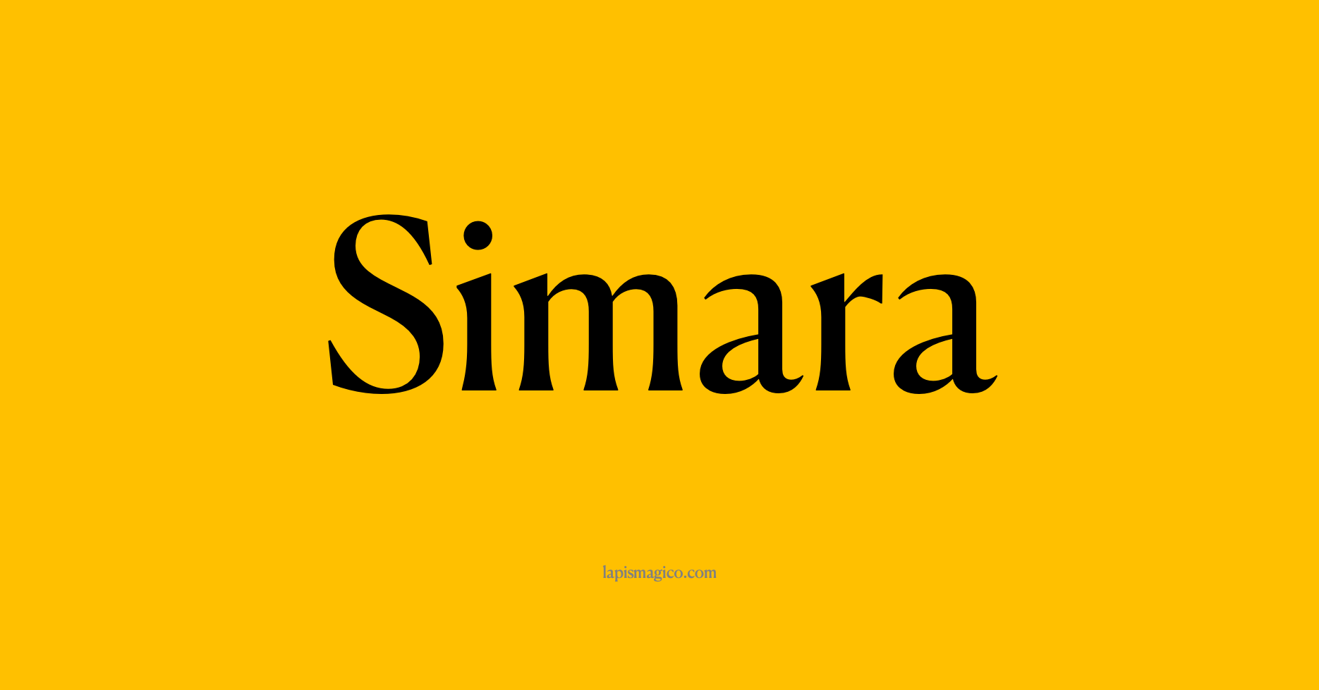 Nome Simara