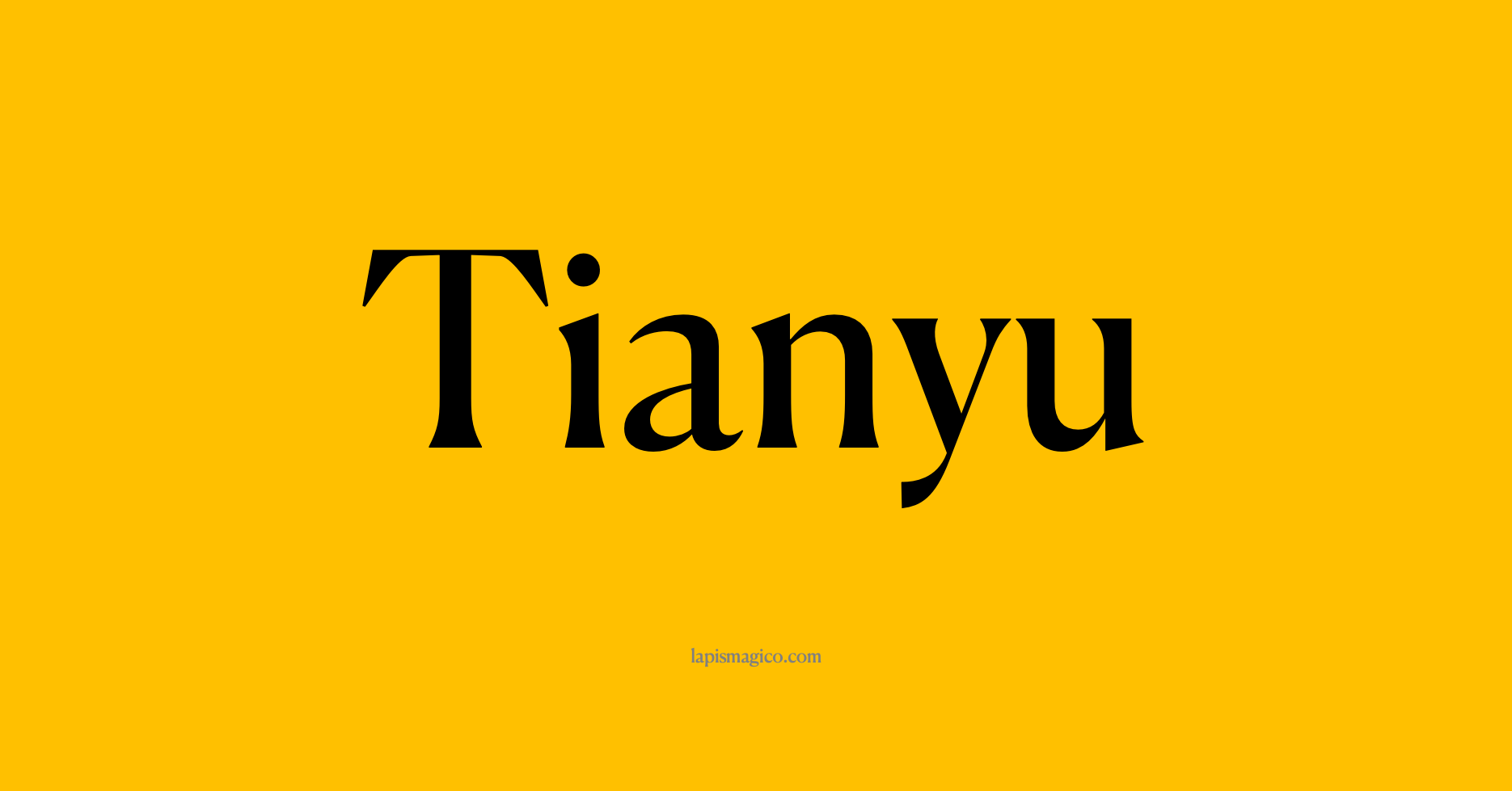 Nome Tianyu