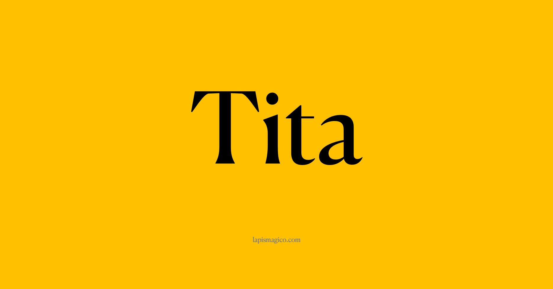 Nome Tita